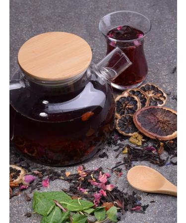 LUKKSEN Tea cheerful fruit in a bank 130 g - Buy Online on GoSupps.com