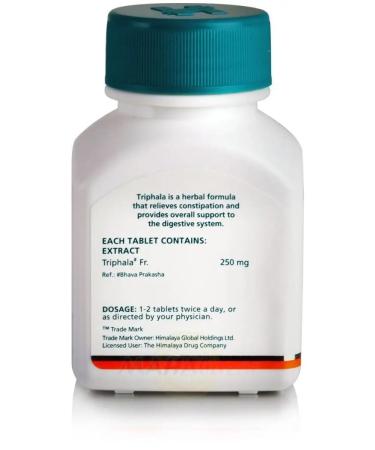 Himalaya Herbals Trifala Bad Cleansing of the body 1 b 60 tablets - Buy Online on GoSupps.com