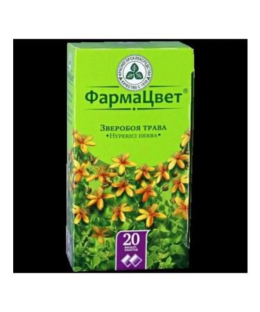 Herbs and teas St. John's wort grass filter packages 1.5g 20