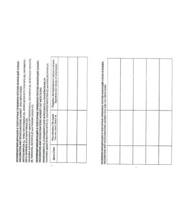 DOGLIKE Veterinary passport (50 pieces) - Buy Online on GoSupps.com