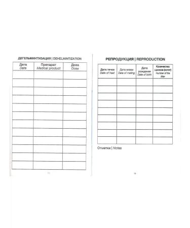 DOGLIKE Veterinary passport (50 pieces) - Buy Online on GoSupps.com