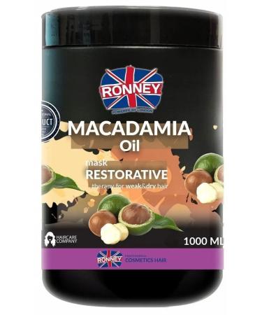RONNEY Mask for dry hair with macadamia oil 1l