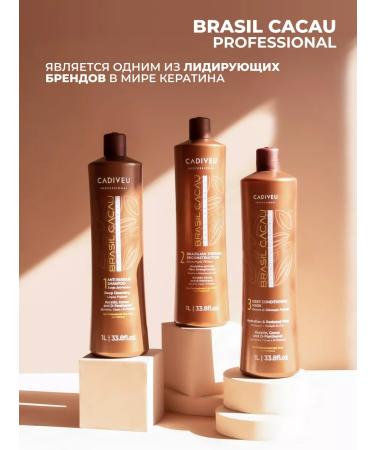 Brasil cacau Anti Residue Shampoo - cleansing shampoo 1l - Buy Online on GoSupps.com