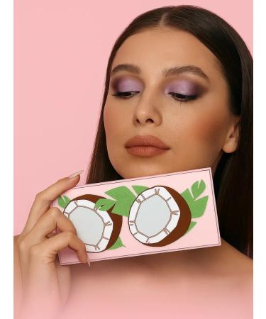 I Heart Revolution Palette of eyelid shadows eye shadow Tasty Coconut - Buy Online on GoSupps.com