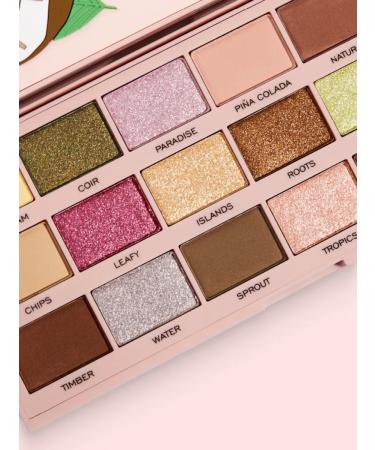 I Heart Revolution Palette of eyelid shadows eye shadow Tasty Coconut - Buy Online on GoSupps.com