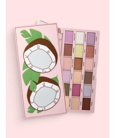 I Heart Revolution Palette of eyelid shadows eye shadow Tasty Coconut - Buy Online on GoSupps.com