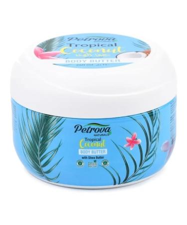 PETROVA Body cream tropical coconut with coconut oils and shi