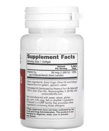 iherb Vitamin D3 - 1000 ME - 120 soft gels - Buy Online on GoSupps.com