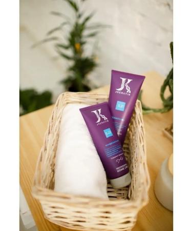 JKeratin Shampoo and air conditioning after keratin violet - Buy Online on GoSupps.com