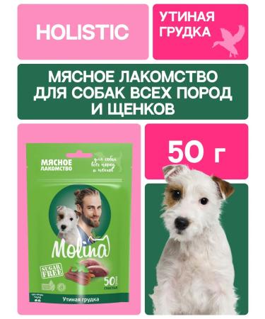 Molina's treat for dogs duck breast 50 g