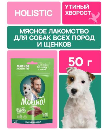 Molina's treat for dogs duck brushwood 50 g