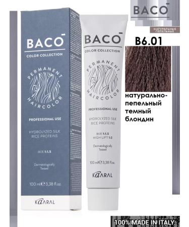 Kaaral Baco hair dye. B6.01 100ml
