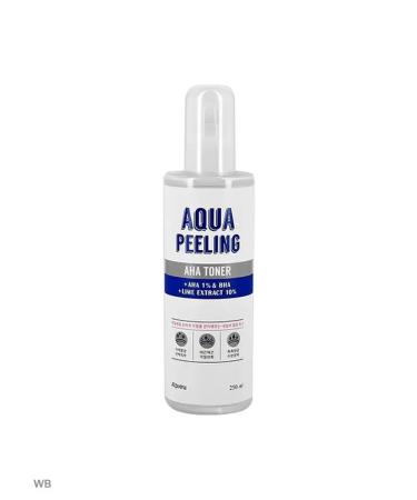 A'Pieu Aqua Peeling Toner with AHA and BHA acids 250 ml - Buy Online on GoSupps.com