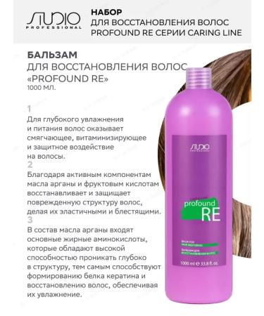 Kapous Shampoo and balm for hair restoration - Buy Online on GoSupps.com