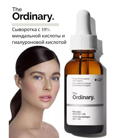 The ordinary Mandelic Acid's almond acid peeling 10% +HA