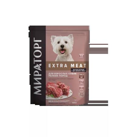 Miratorg Dry food for dogs of small breeds with beef 0.6 kg - Buy Online on GoSupps.com