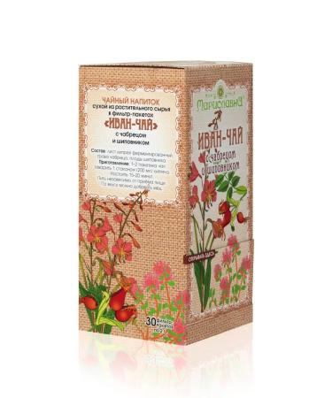Marislavna Ivan tea "with thyme and rosehip" 30 filter packages - Buy Online on GoSupps.com