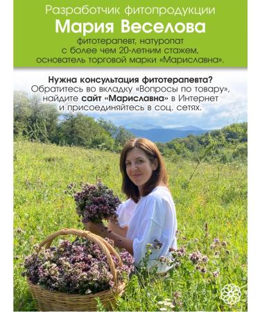 Marislavna Ivan-tea "with hawthorn and ginkgo" 30 filter packages - Buy Online on GoSupps.com
