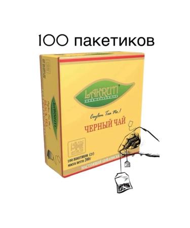 Lacruti Tea black lakuti 100 packages