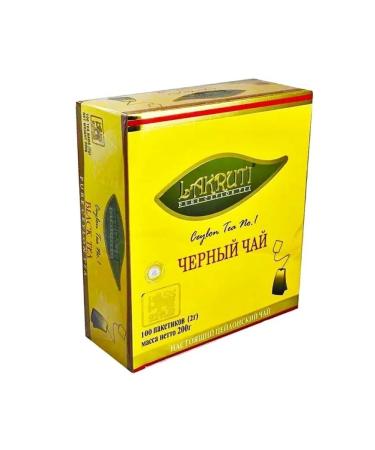 Lacruti Tea black lakuti 100 packages - Buy Online on GoSupps.com