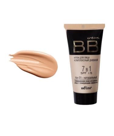 BELITA BB face cream daily 7 in 1 SPF 15 tone 01 - Buy Online on GoSupps.com