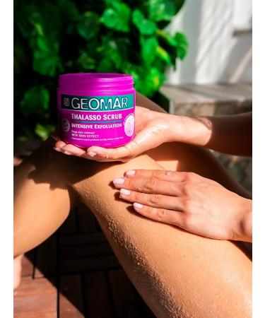 Geomar Body scrub anti -cellulite grapes 600 g - Buy Online on GoSupps.com