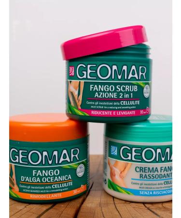 Geomar Anti -cellulite dirt Body scrub 600 g - Buy Online on GoSupps.com