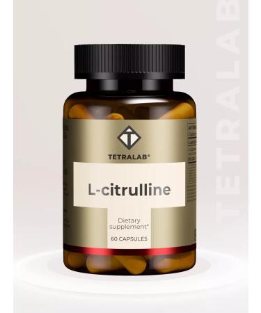 TETRALAB Dietary supplement L-cyrollin amino acids for sports and muscle growth 60 caps