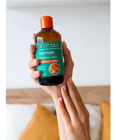 Geomar Natural almond oil 250 ml - Buy Online on GoSupps.com
