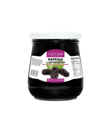 Black mulberry jam 600g. Ijevan Armenia