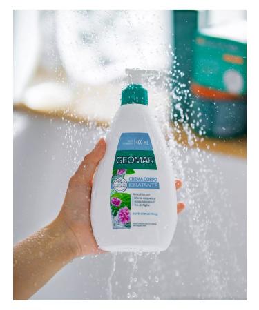Geomar Moisturizing body 400 ml - Buy Online on GoSupps.com