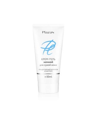 Plazan Moisturizing face with a night collagen 50 ml - Buy Online on GoSupps.com