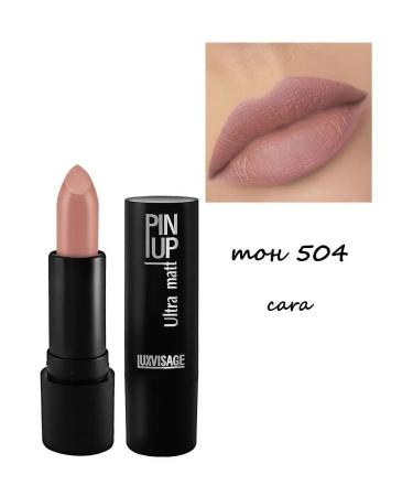 LUXVISAGE Matte lipstick Pin Up Ultra Matt tone 504 - Buy Online on GoSupps.com