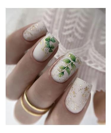 PolysferaSlider Water sliders for nails green leaves - Buy Online on GoSupps.com