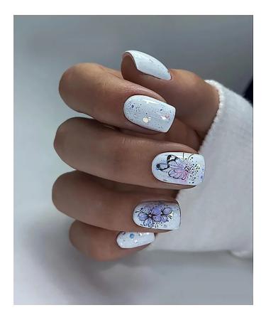 PolysferaSlider Water sliders for nails lilac butterflies - Buy Online on GoSupps.com