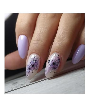 PolysferaSlider Water sliders for nails lilac butterflies - Buy Online on GoSupps.com