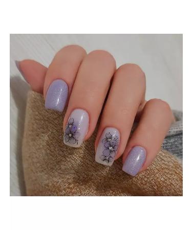 PolysferaSlider Water sliders for nails lilac butterflies - Buy Online on GoSupps.com