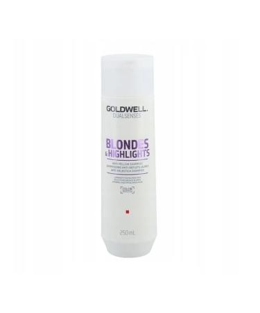 Goldwell Anti-yellow shampoo against yellowness of lightened hair 250ml - Buy Online on GoSupps.com