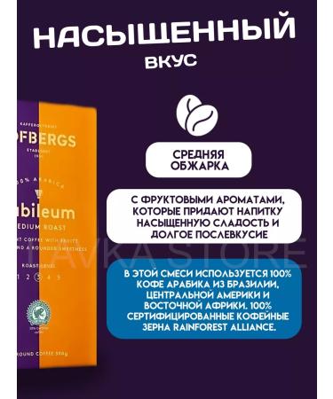 LOFBERGS Ground Coffee Jubileum 500g - Buy Online on GoSupps.com