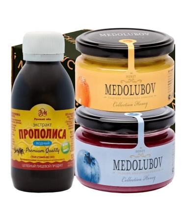 MEDOLUBOV Gift set of honey lies No. 57