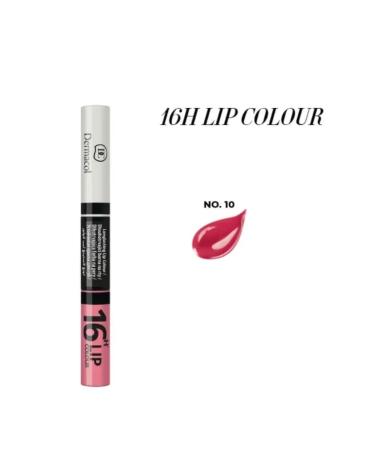 Dermacol Sustainable lip paint 2 in 1 16H Lip Color (shade 10)