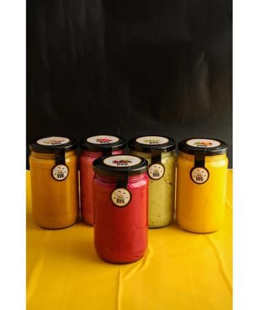 Madbee Honey with cherries 480g as a gift pp food cream honey souffle - Buy Online on GoSupps.com