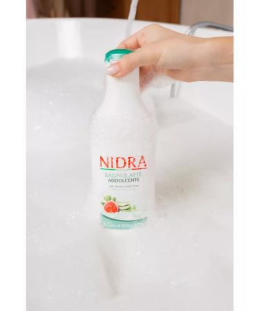Nidra Foam for the bath Fig and Aloe 750 ml - Buy Online on GoSupps.com