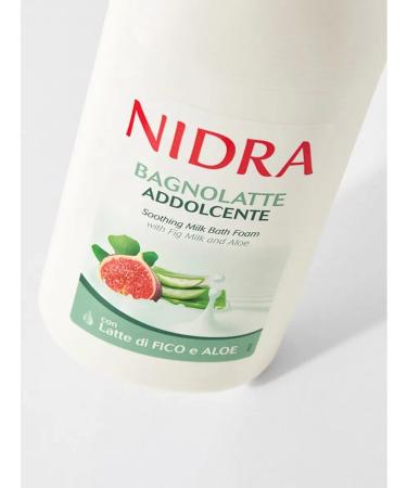 Nidra Foam for the bath Fig and Aloe 750 ml - Buy Online on GoSupps.com