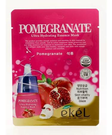 EKEL Fabric face mask with grenade extract set 10 pcs - Buy Online on GoSupps.com