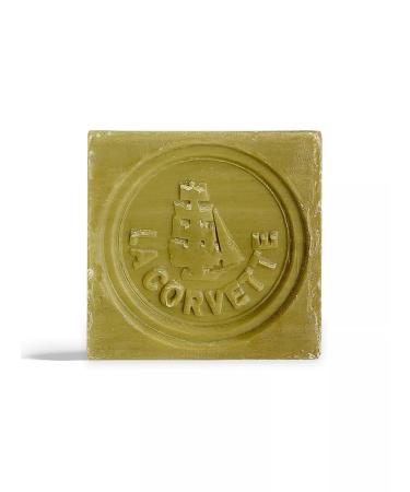 La Corvette Marseille olive soap. France - Buy Online on GoSupps.com