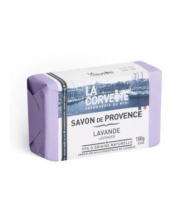 La Corvette Tuale soap for hands and body with lavender butter France - Buy Online on GoSupps.com