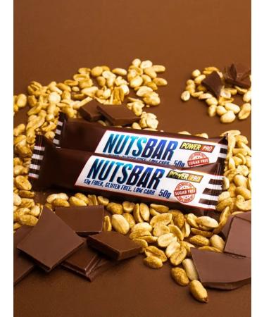 POWER PRO Baton without sugar with caramel and fried peanut 10 pcs - Buy Online on GoSupps.com