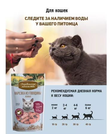 Country delicacies Tender beef cut for cats 1 pcs - Buy Online on GoSupps.com