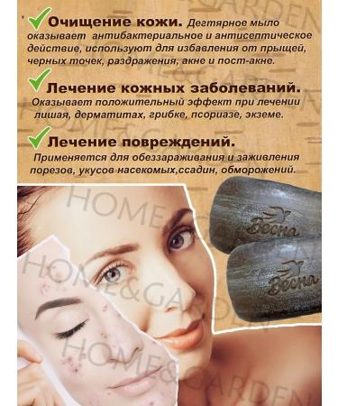 PKK VESNA Degtyer firm soap 6pcs 90g - Buy Online on GoSupps.com